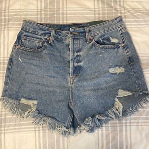 NWT Target brand high rise denim shorts